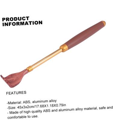 Fomiyes 2-in-1 Tickling & Scratching Tool - Telescopic Back Scratcher & Itching Relief Gift for Move-In - Perfect for All-Ages - Buy Online on GoSupps.com