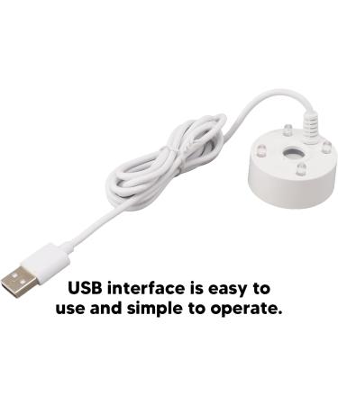 Buy USB Fog Producer with RGB LED Lights - Eco-Friendly Ultrasonic Fog for Ponds Aquariums & Wigwams - Easy to Use 5V White - Buy Online on GoSupps.com