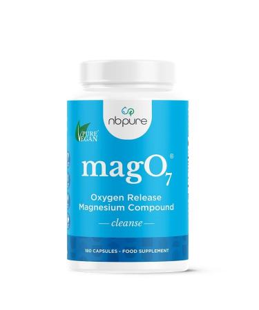 nbpure Mag O7 Oxygen Digestive System Cleanser Capsules 180 Count 180 count (Pack of 1)