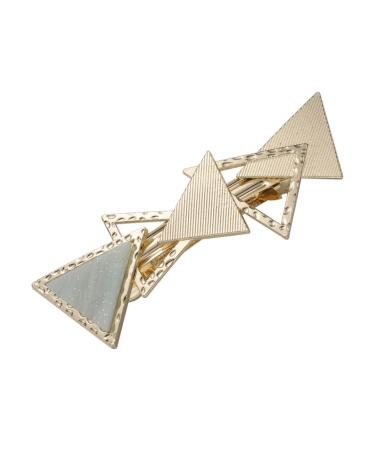 FRCOLOR Spring Hair Accessories Accessories accessories women metal Alligator Clips Fashion Barrette Geometric Pins Hollow Clip accessories for women spring clip Miss Hair Elegant