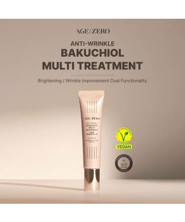 AGE:ZERO Vegan Anti Wrinkle Repair Serum Treatment Kit K-Beauty Anti-Aging Set with Niacinamide Bakuchiol Collagen for Firming Hydrating Radiant Glow Skin Care Gift Set - Buy Online on GoSupps.com