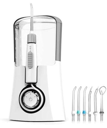 Electric Water Flosser Cordless Dental Oral Irrigator - 3 Modes 6 Tips