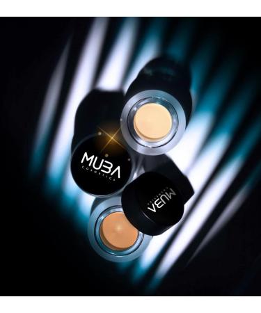MUBA Cosmetics SASH Eye Primer - Vanilla Tone | Silky, Crease-Free Eyeshadow Base for Lighter Skins - Vegan Face Makeup Primer - Buy Online on GoSupps.com