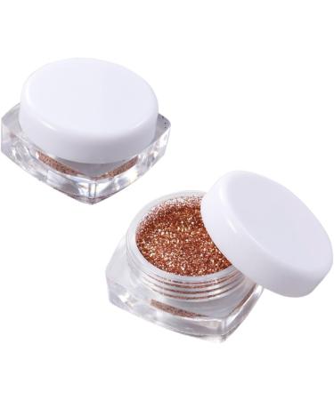FOMIYES 6 Pcs Glitter Eye Shadow Kit De Manicura Loose Eyeshadow Glitter Set Glitter Powder Flash 1 count (Pack of 1) Goldenx3pcs - Buy Online on GoSupps.com