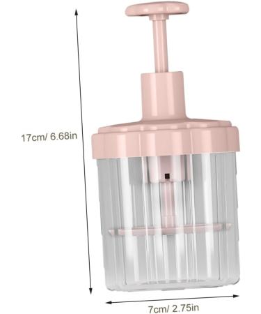 Healeved Bubbler Face Face Wash Facial Cleansing Foaming Maker Bottle Facial Cleaning Device Foam Maker Plastic Foaming Maker Foaming Bottle Bubble Former Pp 17.00X7.00X7.00CM Pink - Buy Online on GoSupps.com