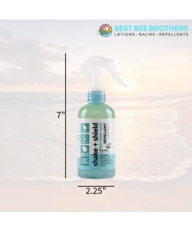 Best Bee Brothers Shake + Shield No-See-Ums Gnat Spray Non-Greasy Bug Spray Body Mist Made with Plant-Based Ingredients 8 Oz. Lemongrass 8 Fl Oz (Pack of 1) - Buy Online on GoSupps.com
