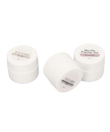 Health And Beauty Nail Art Wire Drawing Gel 3 Colors Line Pulling Metallic Painted Nail Gel Polish For Nail Salon Nail Products