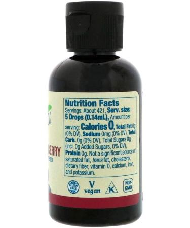 Now Foods Better Stevia Pomegranate Blueberry Zero-Calorie Liquid Sweetener - 2 fl oz - Buy Online on GoSupps.com