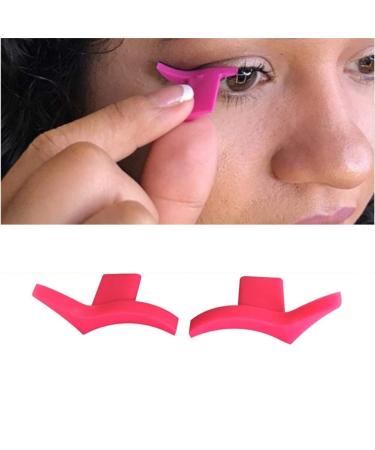 JUSTFOX 2er Set Eyeliner Wing Stamp - Perfect Cat Eye & Smokey Eyeshadow Aid for Effortless Makeup - Buy Online on GoSupps.com