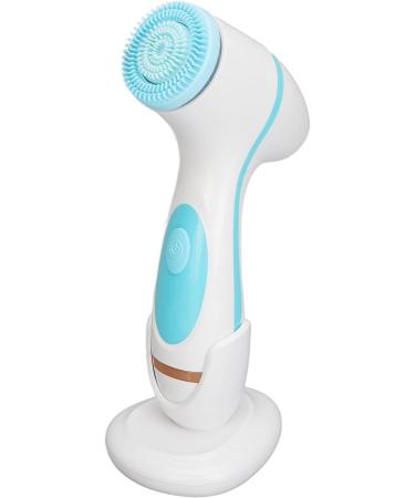 Electric Face Brush Facial Cleansing Brush Residue Removal for Salon (Blue) - Buy Online on GoSupps.com