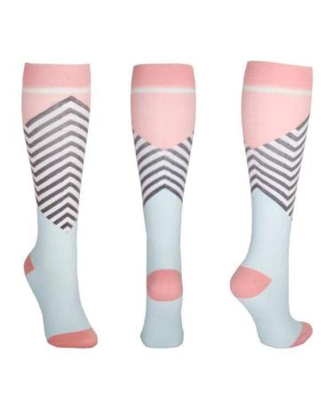 Zlyj 3 couple compression socks women men patterned socks knee socks compression running socks stockings stockings for running sports and fitness s a
