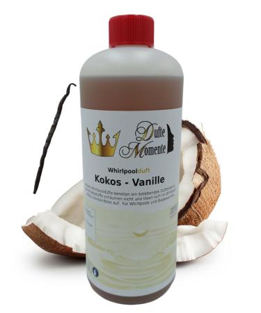 Fragrant Moments Whirlpool Fragrance Coconut-Vanilla 1 litre bath additive with pure and natural essential oils