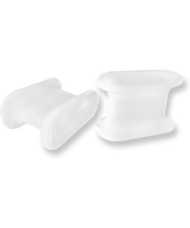 FabaCare Corbby Toe Separator Gel Corrector | Hallux Valgus Toe Spreader | Silicone Toe Wedge - Size L for Comfort & Relief  - Buy Online on GoSupps.com