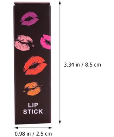 Buy Minkissy 50pcs Paper Lipstick Tubes - Empty Lip Gloss Boxes & DIY Lipstick Holders in Assorted Colors - Buy Online on GoSupps.com