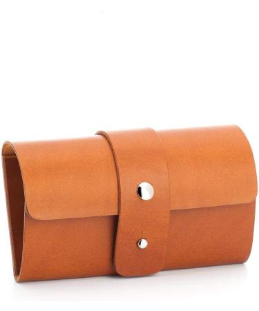 M hle Travel Set - Silvertip Fibre Brush & Gillette Compatible Razor in Brown Leather Bag | Premium Shaving Kit - Buy Online on GoSupps.com