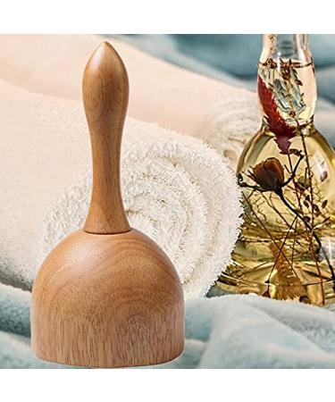 Wooden Handheld Massage Cup - Lymphatic Drainage Massager for Body Sculpting and Anti-Cellulite - Buy Online on GoSupps.com