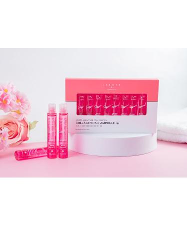 Signature Professional Collagen Hair Ampoule - K-Beauty Hair Treatment | 10 x 13ml | International Shipping - Buy Online on GoSupps.com