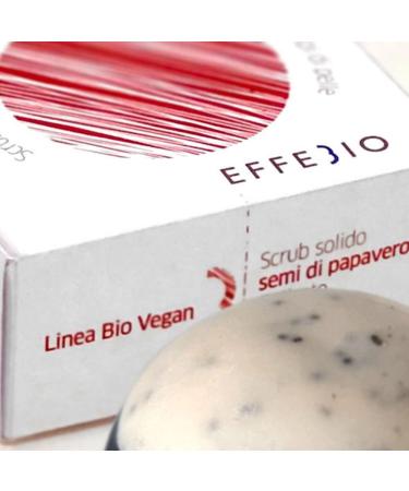 Solid Poppy Seed Scrub - Organic and Vegan - 100% Natural Made in Italy - Regenerating Care - Buy Online on GoSupps.com
