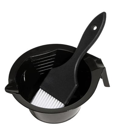 Ipetboom Plastic Mixing Bowl 1 Set Combs Hair Dye Brush Hair Coloring Mixing Bowl Hair Coloring Bowl Pp Care Hair Comb Hair Dye Bowl