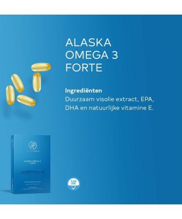  Perfect Health Perfect Health - Alaska Omega 3 Forte - Dietary supplement - Good for heart brain and eyes - 30 softgels - Buy Online on GoSupps.com