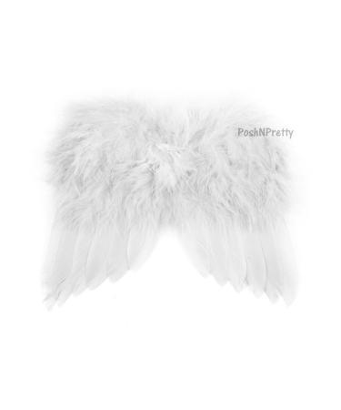 Natural Feather Angel Butterfly Wings, Newborn, Baby, Photo prop CHOOSE Colors or WHITE