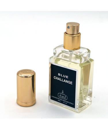 Maison d'Orient Blue Challenge Inspired by Bleu for Men 1.1 oz (30 mL) Eau De Parfum Spray. A fragrance that will leave a lasting impression. BLEU DE 1.1 Fl Oz (Pack of 1)