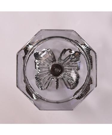FOMIYES Nail Art Glass Cup Crystal Acrylic Nail Dappen Dish Cup Manicure Nail Dish Monomer Bowl Manicure Glass Cup Nail Liquid Cup with Metal Lid - Buy Online on GoSupps.com