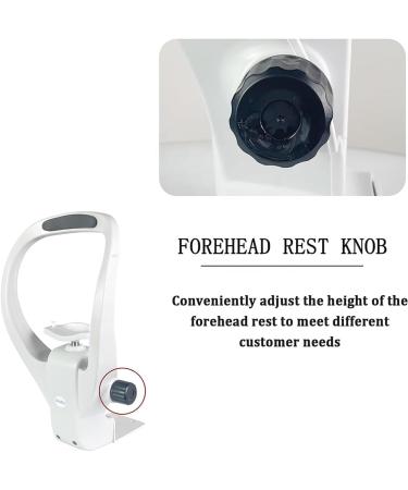 Cymyyds Optometry Accessories - Forehead Support & Chin Holder for Automatic Refractometer | 40mm Adjustable Height for Visual Training - Buy Online on GoSupps.com