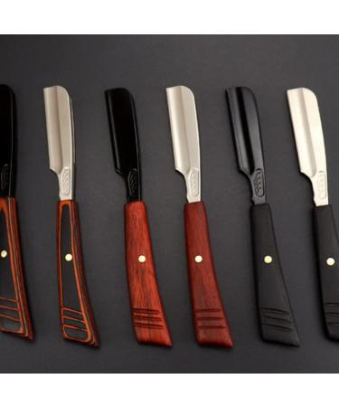 Beaupretty Wood Straight Razor - Traditional Cutthroat Shaving with Red Sandalwood Handle | Manual Rapid Razor for Classic Grooming - Buy Online on GoSupps.com