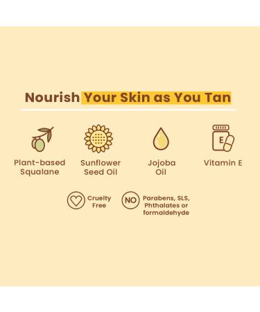 JOAH Self Tanner Sun & Seoul Golden Daze Sunless Tanning Drops Moisturizing Self Tanning for Face & Body Vegan & Cruelty-Free Light/Medium 30ml (1.01 Fl. oz.) Light Medium - Buy Online on GoSupps.com