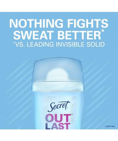 Secret Outlast Antiperspirant 2.6 oz (Pack of 2) - Long-Lasting Protection | International Shipping Available - Buy Online on GoSupps.com