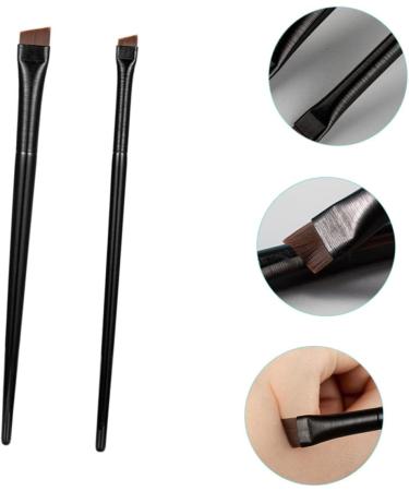 FOMIYES 6 Sets multi function eyebrow brush Miss cosmetic brush Blanket newborn wool blanket newborn eyebrow brush ultra fine eyeliner brush eyes flat - Buy Online on GoSupps.com