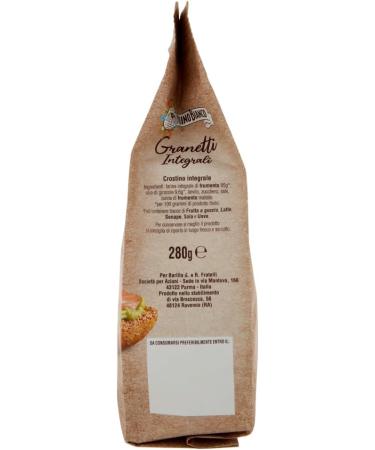 Mulino Bianco Crostini Whole grains Lot of 6 cro tons grains riches in fibers 280 g + Italian Gourmet pulp 400 g - Buy Online on GoSupps.com