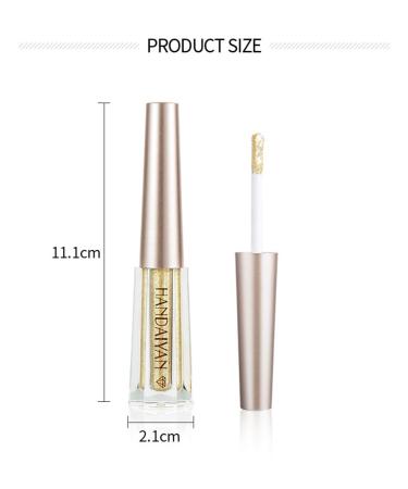 GL-TURELIFES Glitter Lide Starine Mermaid Eyeshadow - Long-Lasting Waterproof Sparkling Makeup in Earth Color #8 - Perfect for International Shipping - Buy Online on GoSupps.com
