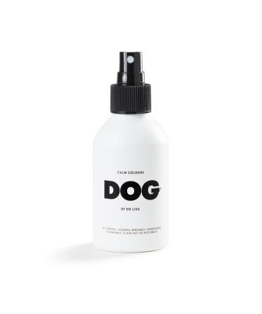 DOG by Dr. Lisa - Calm Cologne - With Lavender, Bergamot, Frankincense & Chamomile - Natural Dog Perfume - Pet Deodorant Spray - Plant-Based Essential Oils - Vegan - 4.2oz