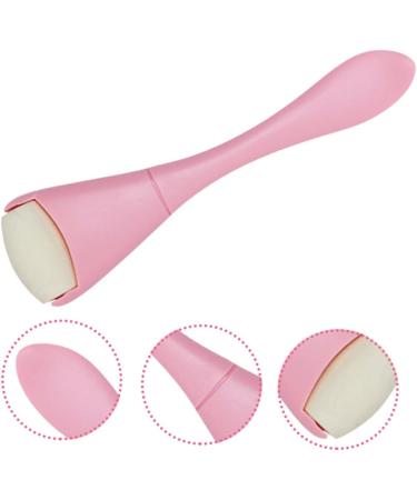 Beatifufu Oil Removal Roller Facial Oil Absorbing Stick Oil Absorbing Face Roller Face Sculpting Tool Skin Rolling Volcano Stone Face Oil Absorbing Roller Facial Skin Oil Control Tool 10.30X2.70X1.50CM Pink - Buy Online on GoSupps.com