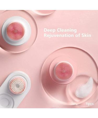 SMSOM Facial Cleansing Brush Soft Silicone Waterproof Face Cleanser Wireless Charging Massager for Skin Exfoliation Deep Cleansing (Color : White) - Buy Online on GoSupps.com