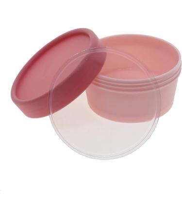 empty jars with lids cosmetic jar B0CKBRDC1B12 PC Empty 50ml Pink Facial Mask Wide Mouth Plastic Jars 50g Leakproof Cosmetic Pot Container with Lids with 6 PC Spatula (Color : Roze Size : 100ml) (C - Buy Online on GoSupps.com