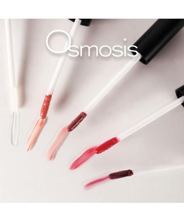 OSMOSIS Superfood Lip Oil Nourishing Tinted Lip Gloss Deep Hydration Lip Plumper Peptides for Fuller Lips Nectar 0.12 Oz - Buy Online on GoSupps.com