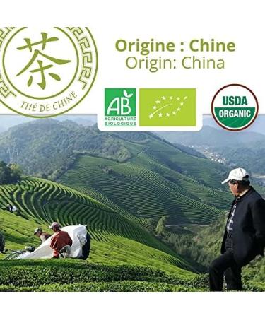KHLA Gr ntee Bio Chun Mee loose green tea from China bag 500 g certified according to organic cultivation Asian tea from KHLA - Buy Online on GoSupps.com