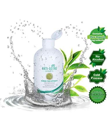 Premium Anti-Aging Green Tea Extract - Cosmetic Grade Skincare & Hair Care (8 Oz - Buy Online on GoSupps.com