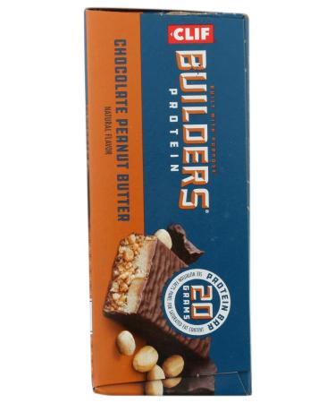 Clif Builder's Protein Bar Chocolate Peanut Butter 6 Pack | 14.4oz | International Shipping Available - Buy Online on GoSupps.com