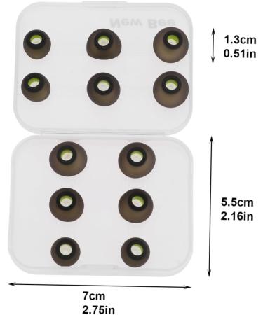 Buy Hemoton 36 Pcs Silicone Earplugs - Noise Cancelling & Reducing In-Ear Comfort with Storage Box | International Shipping Available - Buy Online on GoSupps.com