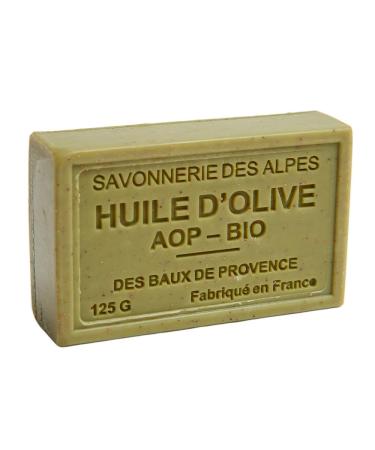 Savon de Marseille Exfoliating Soap - Organic Olive Oil & Shea Butter - Olive Oil Fragrance - 125g Bar Set of 3 | International Shipping - Buy Online on GoSupps.com