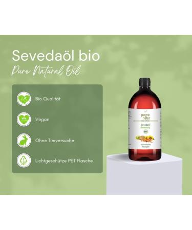 Buy Seveda Organic Massage Oil - 1L | Pagra Natur - Premium Special Oil Blend for Relaxation and Therapy - Buy Online on GoSupps.com