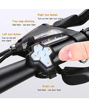 JINKEY Bike Turn Signals Tail Light | 120 Lumens USB Rechargeable LED | Wireless Remote | IPX5 Waterproof - Buy Online on GoSupps.com