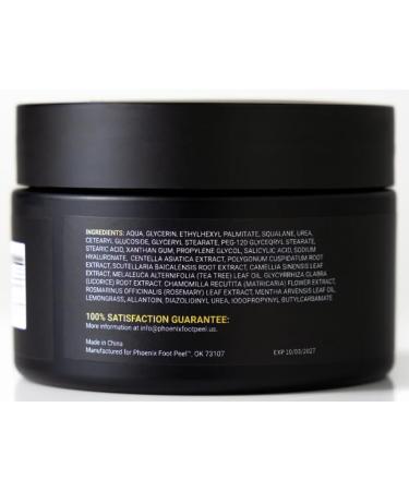 Foot Moisturizer for Dry Cracked Feet | Callus Remover with 42% Urea & Tea Tree Oil | Paraben-Free | Phoenix Skin Care - Men's Foot Cream for Soft Smooth Feet - Buy Online on GoSupps.com