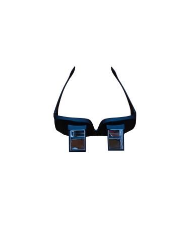 Modern Lazy Glasses Myopia Presbyopia Prism Glasses Lying Bed Horizontal Watching TV Reading Glasses Horizontal Glasses - Black