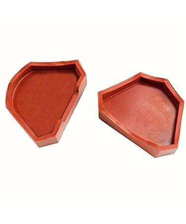 SoHome Dental Lab Silicone Plaster Model Former Base Molds Mould Tray - 6 Piece Set - Buy Online on GoSupps.com