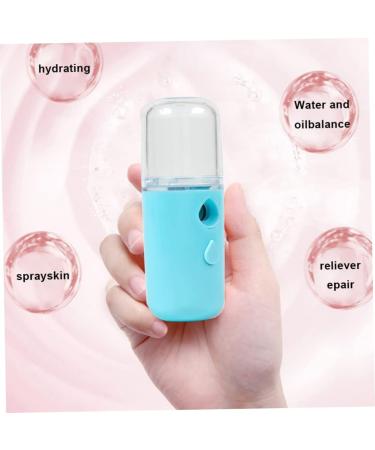 Facial Mist Sprayer USB Recharging Handheld Face for Skin Care Moisturizing Hydrating Blue 30ML mini facial humidifier - Buy Online on GoSupps.com